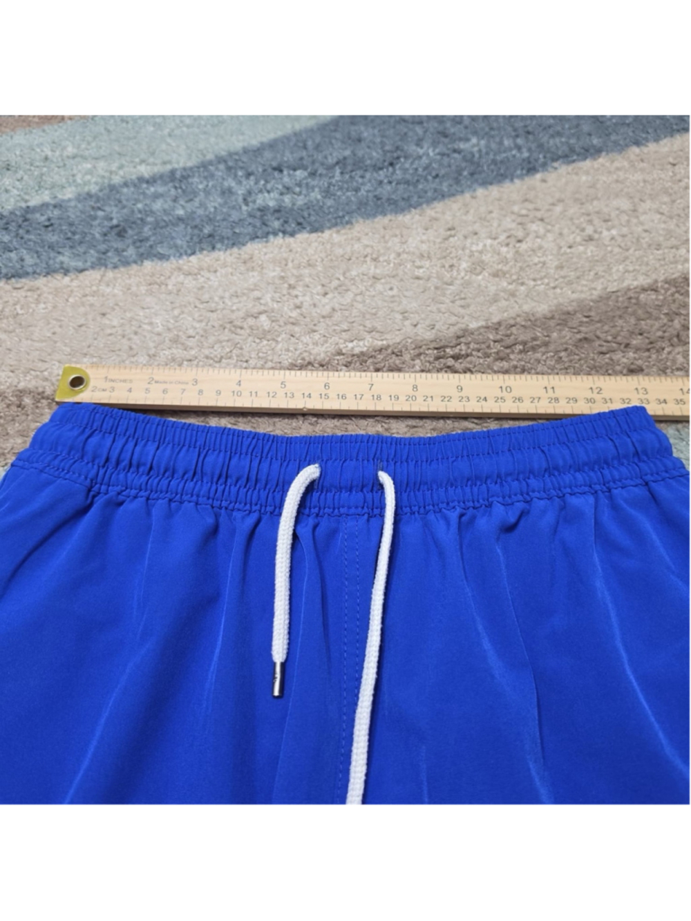 Polo Ralph Lauren Swim Trunks Men’s Small Blue Pony Logo Mesh Lined Swim Shorts - Picture 8 of 10